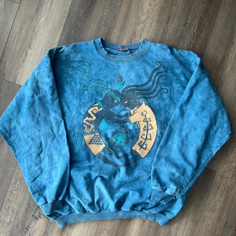 Dagoli Vintage Graphic Crewneck Sweatshirt